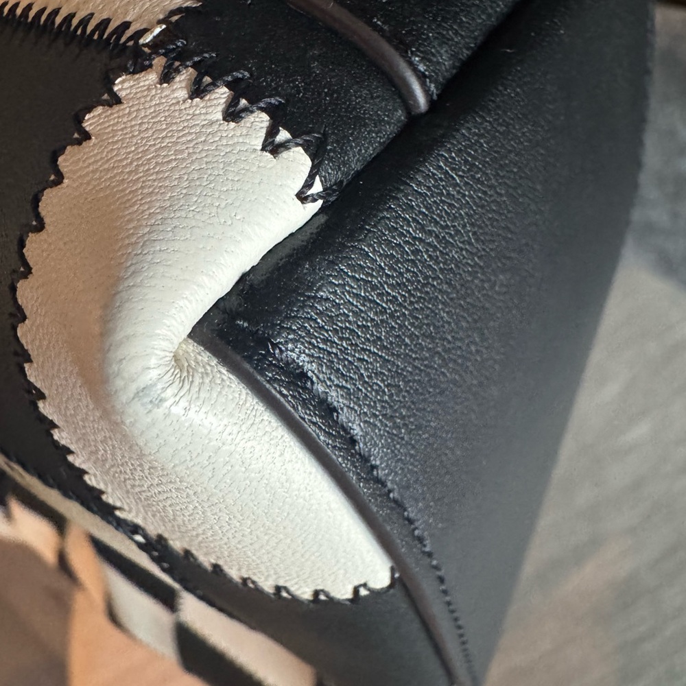 Coachtopia Alter Ego Black and White Checkerboard Shoulder Bag - Picture 4 of 4